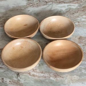 Wooden bowls